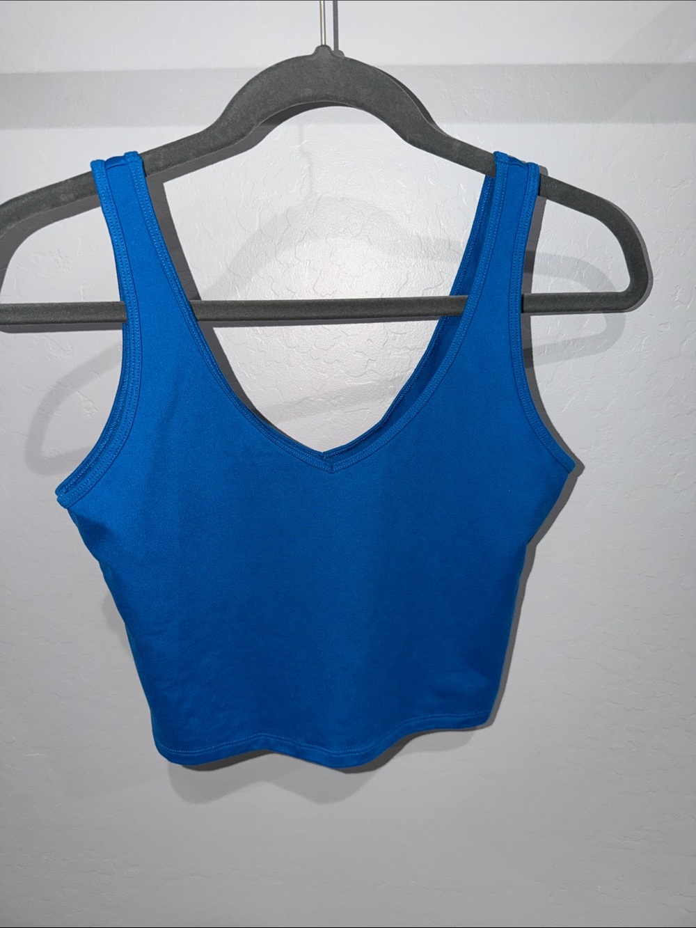 Hollister Royal Blue V-Neck Crop Tank